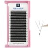 HERSQUEEN W Eyelash Premade 3D Fans Volume Extensions 0.07 C Curl Mix 8-16mm Clover Fans Lash Extensions Weave W Shaped Tips Eyelash Matte Black False Lashes(C 0.07 8-16mm)