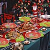 Guass Christmas Party Plates and Napkins Table Decorations - 32 Pack Christmas Paper Plates Party Decorations Dinnerware Set for Xmas Holiday Birthday Baby Shower Party Favors, Serve 16