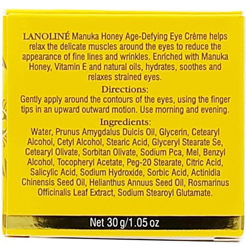 Lanoline Age-defying Manuka Honey Eye Cream with Kiwifruit Seed Oil