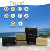 Calithea Natural Soap Bars (Pack of 3) - Bath Soap Set - Olive Oil Soap with Lavender, Olive Oil Soap with Argan Oil, Olive Oil Soap Bar with Honey - Shower Bars for Men & Women