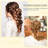 72 Pieces Rhinestone Spiral Hair Pins Crystal Spiral Twist Hair Pins Twisters Colorful Shiny Metal Swirl Hair Clips Hair Accessories for Women Bridal Wedding Bridesmaids Prom Party