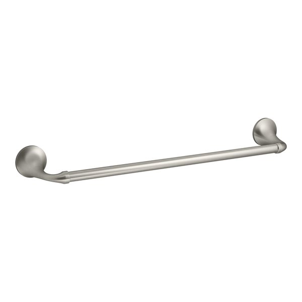 Kohler R72784-BN Elliston Towel Bar, 18", Vibrant Brushed Nickel