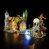 YEABRICKS LED Light for Lego-10316 Lord of The Rings The Lord of The Rings: Rivendell Building Blocks Model (Lego Set NOT Included)