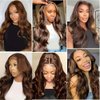 Color #4 Bundles Dark Brown Body Wave Human Hair Bundles Brazilian Unprocessed Virgin Hair 3 Bundles 8 10 12 Inch Chocolate Brown Bundles Human Hair Color #4 Body Wave Bundles Hair Weave