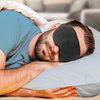 TRU47 Silver Jersey & Silk Sleep Mask - Luxury Eye Masks for Women & Men/Travel Essentials/99% Pure Silver Thread/6 Layers of Comfort/Blackout Sleeping Cover/Perfect for Restful Sleep