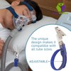 CPAP Hose Holder Clip - Oxygen Tube/Cannula Holder - Tangle Free CPAP Tube System for Uninterrupted Sleep Therapy - 3 Pack