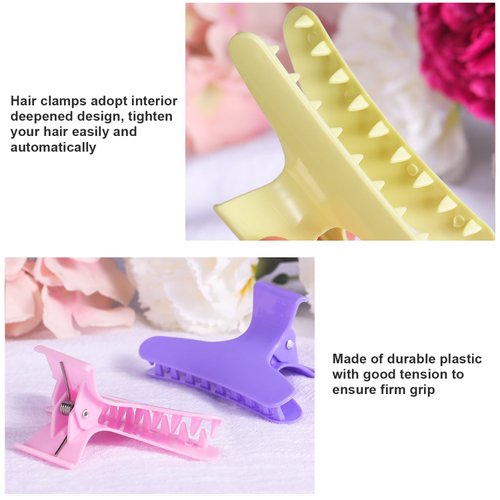 Pangda 24 Pieces Butterfly Clamps Non-slip Chic Styling Claw Hair Clips for Women and Girls (Multi Color)