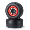 WEFEINO 2Pcs Rear 2.2/3.0" Drag Racing Wheel Tires for 1:10 22S No-prep Drag Racing RC Car Short Course Slash