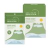 PS.PRETTYSKIN The Pure Jeju Cica Korean Skin Care Sheet Mask (Pack of 10) with Centella Asiatica extract, Tea Tree Leaf Oil, Mugwort Extract for Soothing, Calming, Hydrating