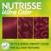 Garnier Hair Color Nutrisse Ultra Color Nourishing Creme, R3 Light Intense Auburn (Red Hibiscus) Permanent Hair Dye, 2 Count (Packaging May Vary)