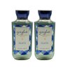 Bath & Body Works Gingham Shower Gel - Gift Pack for Holiday - Pack of 2