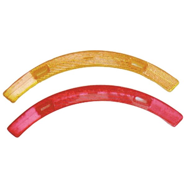 Sunlite Bicycle Wheel Reflector Set, Long, Amber and Red