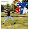 Kwuz Baseball Balloons 7th Birthday Decorations for Boys | Baseball Birthday Decoration Sports Theme Party Supplies, 32Inch Foil Mylar Number 7 Balloon Navy Blue Red White Sports Balloon Arch Kits