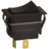 Painless Performance 80400 Rocker Switch, Momentary On, Non-Lighted, Black