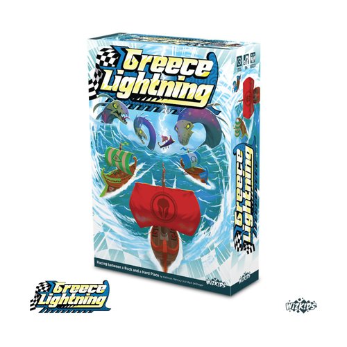 Greece Lightning | Greek Hydra Regatta Race Board Game | WizKids