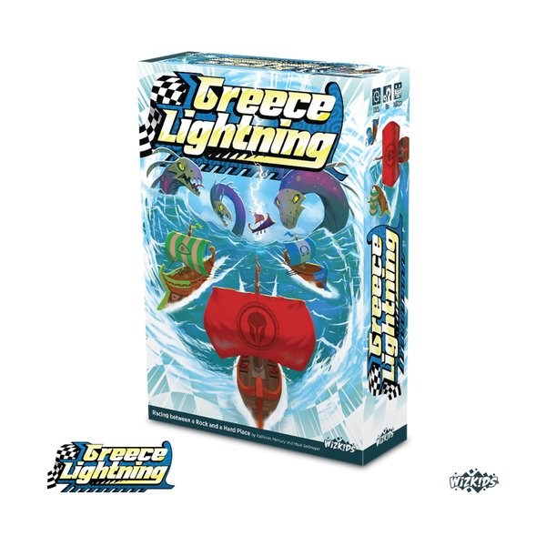 Greece Lightning | Greek Hydra Regatta Race Board Game | WizKids