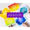 Nico Ng Watercolor Cards Set | Watercolor Paper 300gsm | 16 Cards, White