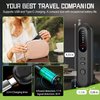 Hidden Camera Detector for Travel, RF Bug Detector & Camera Scanner Detectors for Bugged Cameras, GPS Trackers– Hotel/Public Restroom/Car, Bug Detectors and Spy Cameras Finder for Women and Men, Black