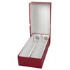 Guardhouse 10" Double Row Storage Box for 2" Paper and Plastic Coin Holders Red