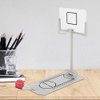 Yosoo Mini Basketball Machine, Decorating Miniature Office Desk Decorations Basketball Hoop Toy Board Game for Basketball Lovers
