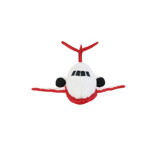 TUFFY-World's Tuffest Soft Dog Toy-Transportation-Airplane-NO Squeakers-Multiple Layers. Made Durable, Strong & Tough. Interactive Play (Tug, Toss & Fetch). Machine Washable & Floats. (2 Pack)