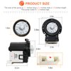 4681EA2001T Washer Drain Pump OEM Motor Replace for Kenmore & LG washer drain pump Replacement AP5328388 4681EA1007G 4681EA1007D Fit for drain pump washing machine wm2101hw wm3270cw wm3431hs wm3770hva