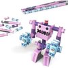 PIPEROID Hammer Rose - Japanese 3D Paper Puzzle DIY Robot kit for Kids and Origami Kit for Adults