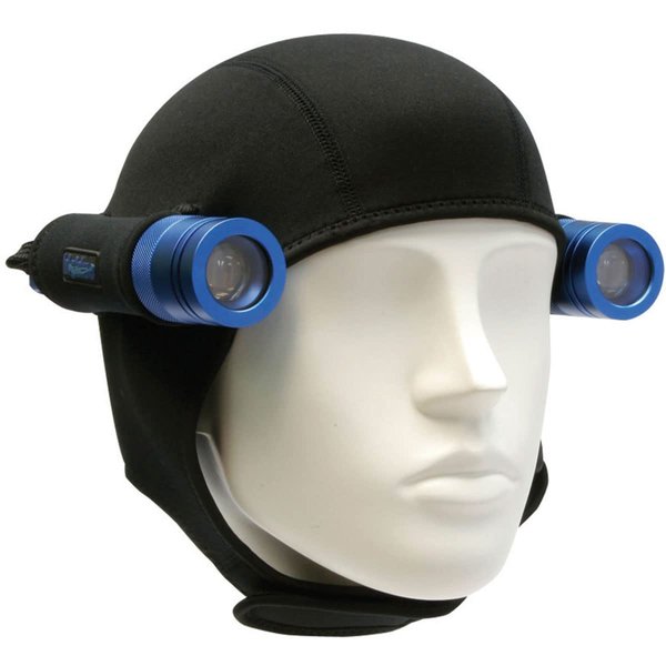 Bigblue Neoprene Hood with Light Holster - Hood With 1 Light Holster