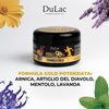 Dulàc - Arnica Gel for Bruising and Swelling, Arnica Montana 98% Maximum Strength + Devil's Claw for Muscle and Joint Massage, Arnica Montana Complex 98% 10.14 Fl Oz, Gold Formula