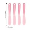 Facial Cream Spatula 10Pcs Mini Cosmetic Spatulas, Silicone Cosmetic Spatula, Mini Cosmetic Skincare Spatula Spoon for Cream, Lotions, Moisturizers Makeup Scoop