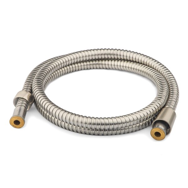Ana Bath 96 Inch (8 ft) Stainless Steel Shower Hose, Extra Long and Flexible/Anti-Twist/Brass Connector/Spot Resist Brushed Nickel Finish