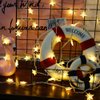 ANJAYLIA 20 LED Star String Lights 10 FT Fairy Christmas Lights Battery Operated for Indoor & Outdoor, Party, Wedding and Holiday Decorations Warm White
