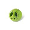 Outward Hound by Planet Dog Nooks Peace Interactive Treat Dispensing Dog Toy, Small, Green