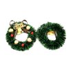 SXFSE Dollhouse Decoration Accessories, 1:12/1:6 Toy House Miniature Scene Model Christmas Wreath Pretend Toys