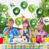 K1tpde Frog Party Balloons Decorations - 50PCS Cute Frog Latex Balloons Set for Kids Baby Shower Frog Princess Party Decoration Safari Animal Themed Garden Decor Frog Theme Birthday Party Supplies