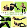 Multifunction Booty Resistance Band, Booty Legs, Physical Therapy, Natural Latex Pull Up Band Set. Fabric Bands Yoga, Non-Slip, Stretch Pilates Flexbands. Workout Bands, Rehab, Fitness and Home Gym.