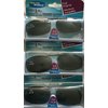 3 Solar Shield Clip-on Polarized Sunglasses Size 54 rec 5 Black Full Frame New
