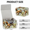 Strong Magnet Card Case Deck Box Mtg Card Box Playing Card Box Magic Deck Box Tcg Up to 200 Cards Creative Pattern Trading Card Storage Box for Collectible Card Games, A Squirrel With Sharp Claws