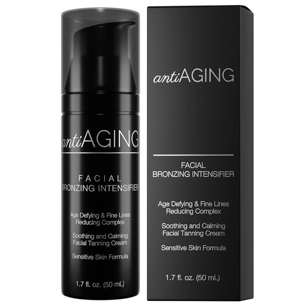 Onyx Anti-Aging Face Tanning Lotion for Tanning Beds - Hydrating Indoor Tanning Bed Lotion with TanTouch, Intense Tanning Moisturizer, Accelerates Tanning, Anti-Aging Skin Protection