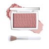 Powder Blush Palette, Matte Powder Makeup Blush for Cheeks, Natural Glow Face Blush Contour Palette, Lightweight, Smooth, High Impact Buildable Color, Long-lasting All-Day Face Enhancing -#Rosewood