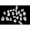 JIC Gem 1 Lb Natural Clear Quartz Crystals Points Bulk Stones and Crystals High Energy Raw White Quartz Crystals Healing Rough Stones Natural Quartz Cluster with Box
