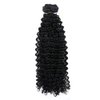 Clip in Human Hair Extensions Jerry Curly 3B 3C Real Hair Clip in Extensions For Black Women Natural Black Color 100% Brazilian African American Hair Extension (22 inch, Jerry Curly #1B)