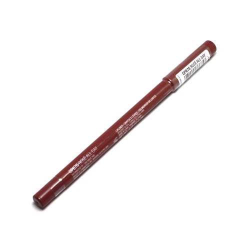 LA Colors L.A. Colors 1 Gel Lipliner Long Wear Glide on Formula Lip Liner Pencil + Free Zipper Bag (CP675 Rose All Day) Full Size