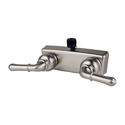 HowPlum RV/Mobile Home Shower Valve with Hand-Held Shower, Brushed Nickel