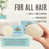 Buffalo Gal Grassfed Beauty - MSM Shampoo Bar + Hyaluronic Hair Conditioner Bar, Solid Bar Shampoo and Conditioner for Hair Growth, Non-Soap, For All Hair Types, Unscented, Set of 2