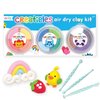 OOLY Creatibles, 12 Colors Air Dry Clay Kit for Kids Craft, Modeling Clay with 3 Shaping Tools, Craft Supplies & Materials, Airdry Clay DIY Art Set for Kids Ages 6 and Up