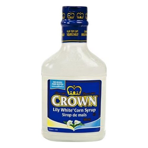 Crown Lily White Corn Syrup 500ml/16.9 fl oz {Imported from Canada}