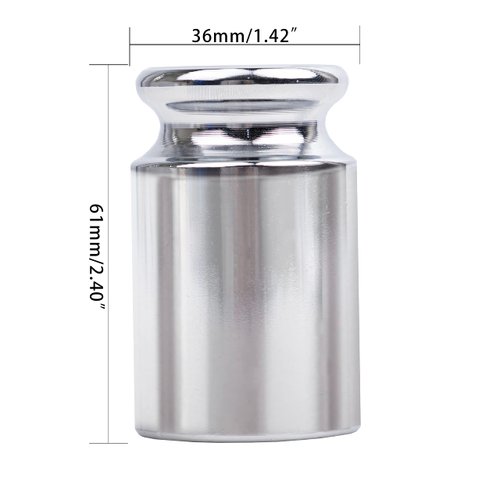 TEXALAN M2 Chrome Scale Calibration Weight (500G)