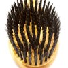 Fendrihan Men's Oval Hairbrush Pure Bristle with Real Olivewood Handle, Made in Germany