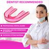CustMbite Night Guard for Kids, Custom Fit Kids Mouth Guard for Teeth Grinding, Clenching, and Bruxism - Pink, 2 Pack